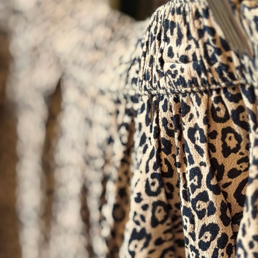 🖤🐆 NWT American Eagle Leopard Print Pull-On Shorts | Size L - Picture 12 of 13
